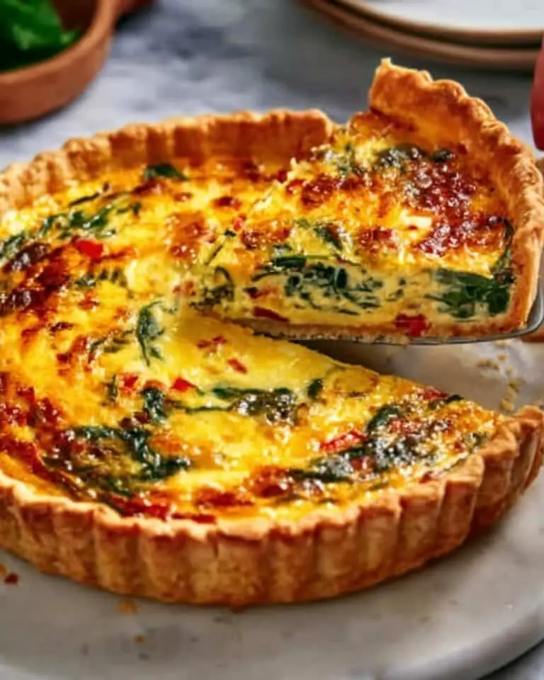 Vegetarian Julia Child–Style Magic Quiche Recipe