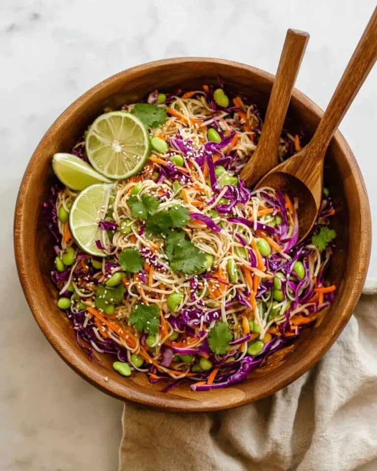 Thai Peanut Noodle Salad Recipe