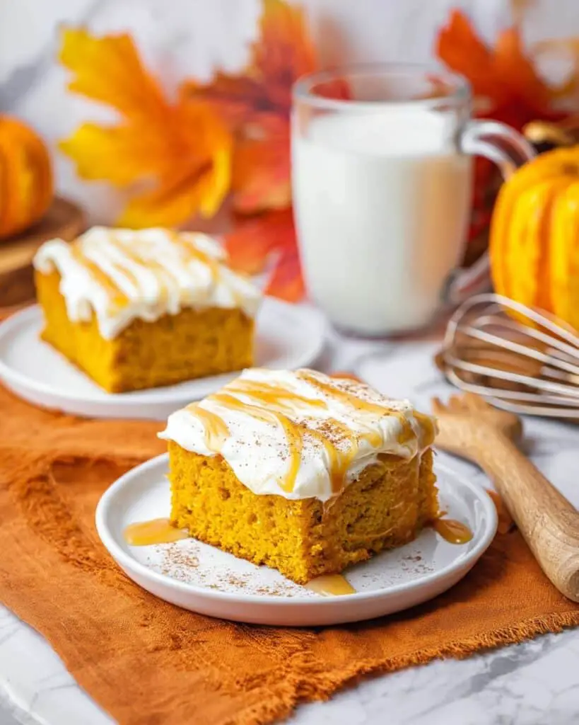 Pumpkin Caramel Cake Recipe