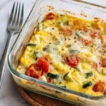 Veggie-Packed Egg Bowls with Cottage Cheese and Shredded Cheese Recipe