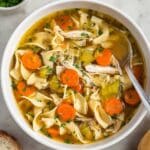 Easy Rotisserie Chicken Noodle Soup Recipe