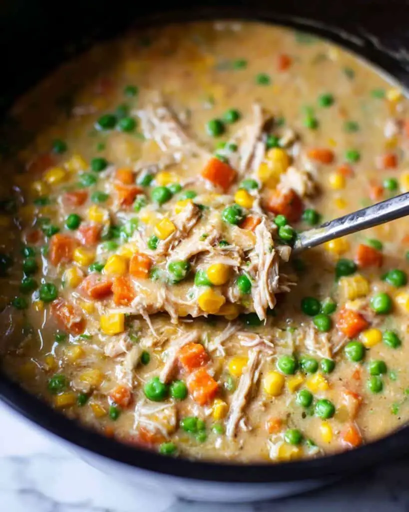 Slow Cooker Chicken Pot Pie Recipe