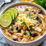 7 Can Chicken Taco Soup Recipe