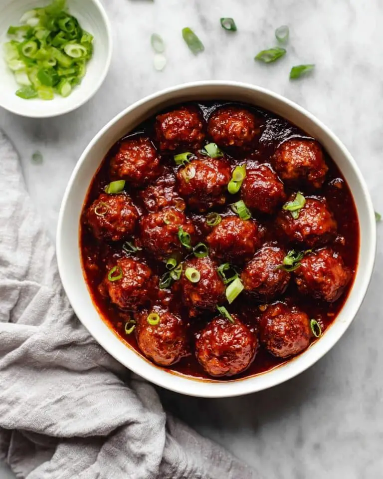 Sweet and Tangy BBQ Cranberry Meatballs Recipe