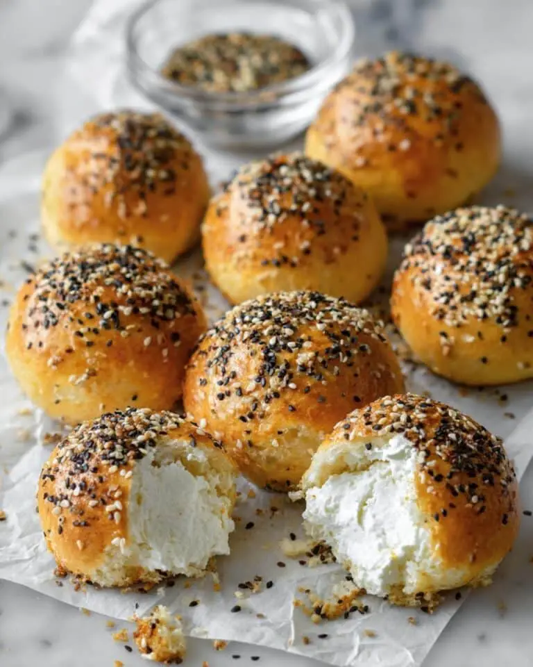 Easy Stuffed Bagel Bites Recipe