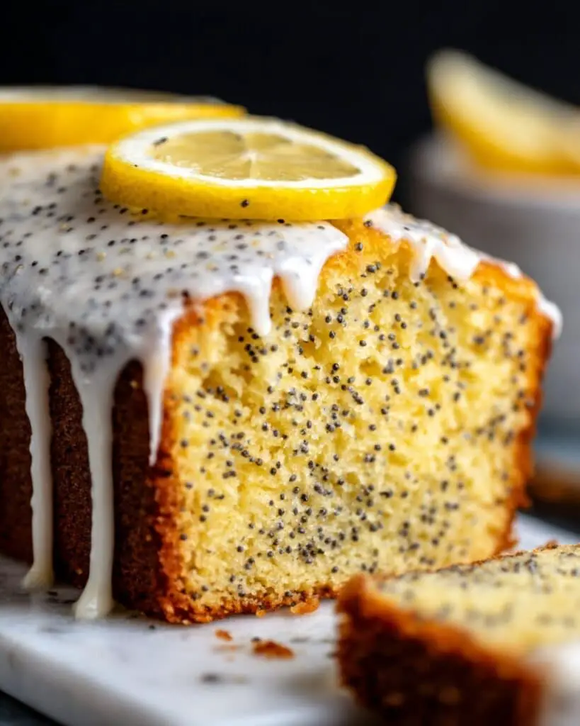 Lemon Poppy Seed Pound Cake Recipe