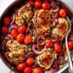 One-Pan Balsamic Chicken with Tomatoes Recipe