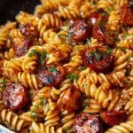 One-Pot Bold Honey BBQ Sausage Pasta Recipe