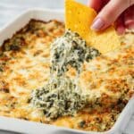 Healthy Spinach Artichoke Dip Recipe