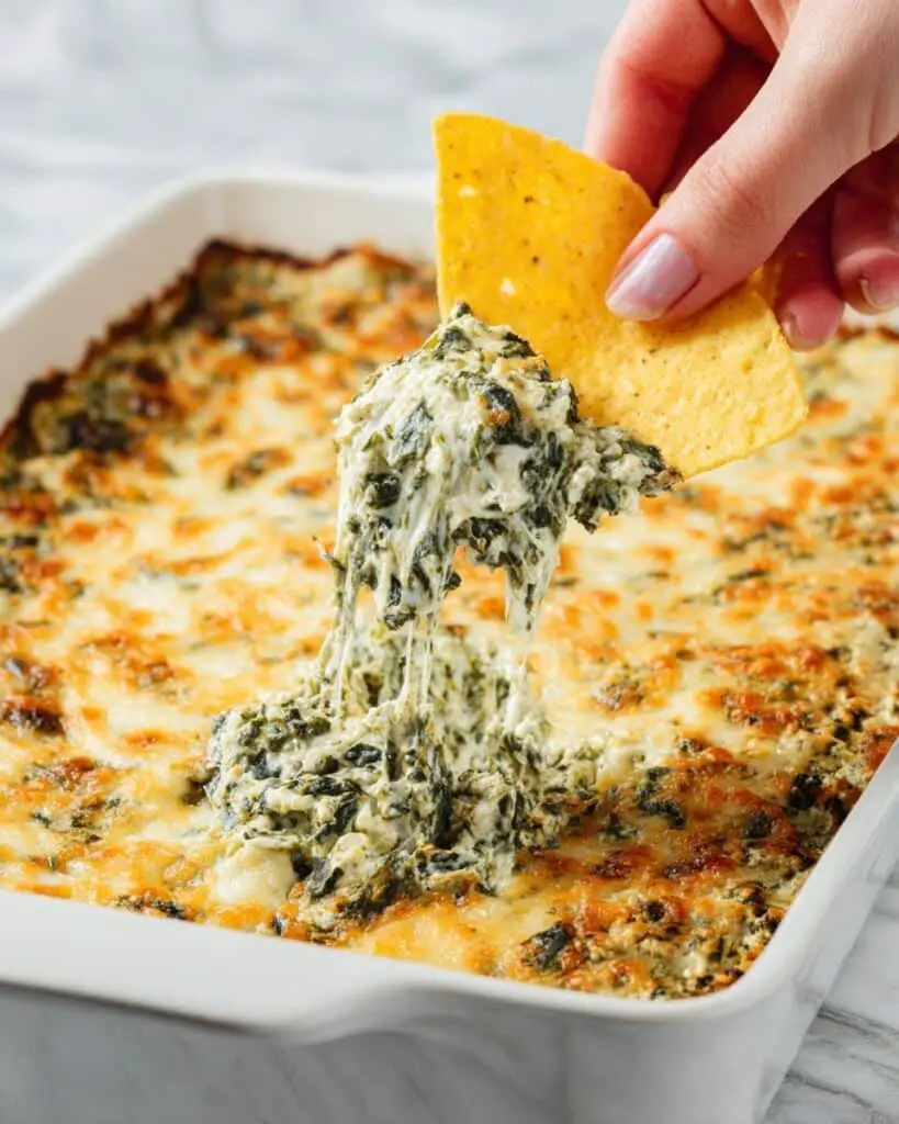 Healthy Spinach Artichoke Dip Recipe