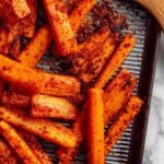 Crispy Carrot Fries (Baked or Air Fried) Recipe