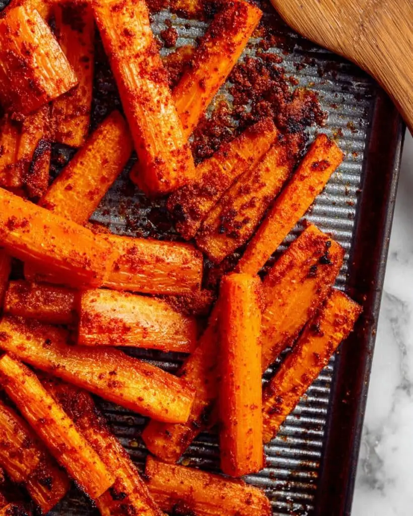 Crispy Carrot Fries (Baked or Air Fried) Recipe