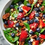 Easy 15-Minute Strawberry Spinach Salad Recipe