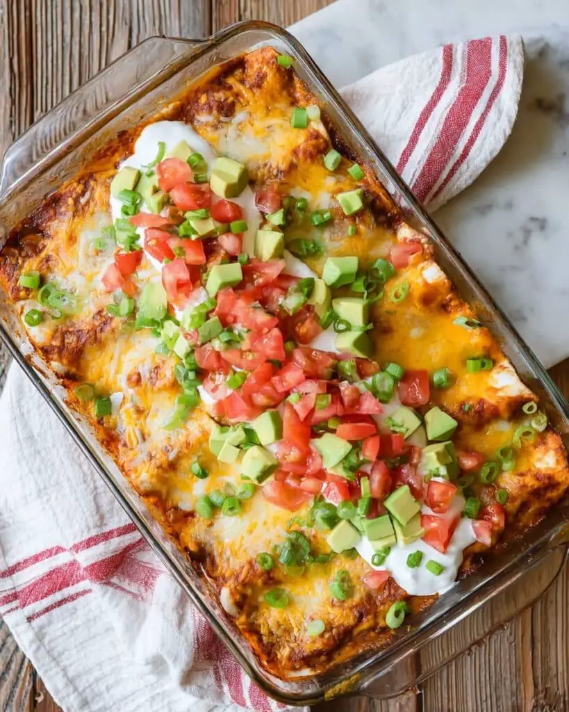Easy Ground Beef Enchiladas Recipe