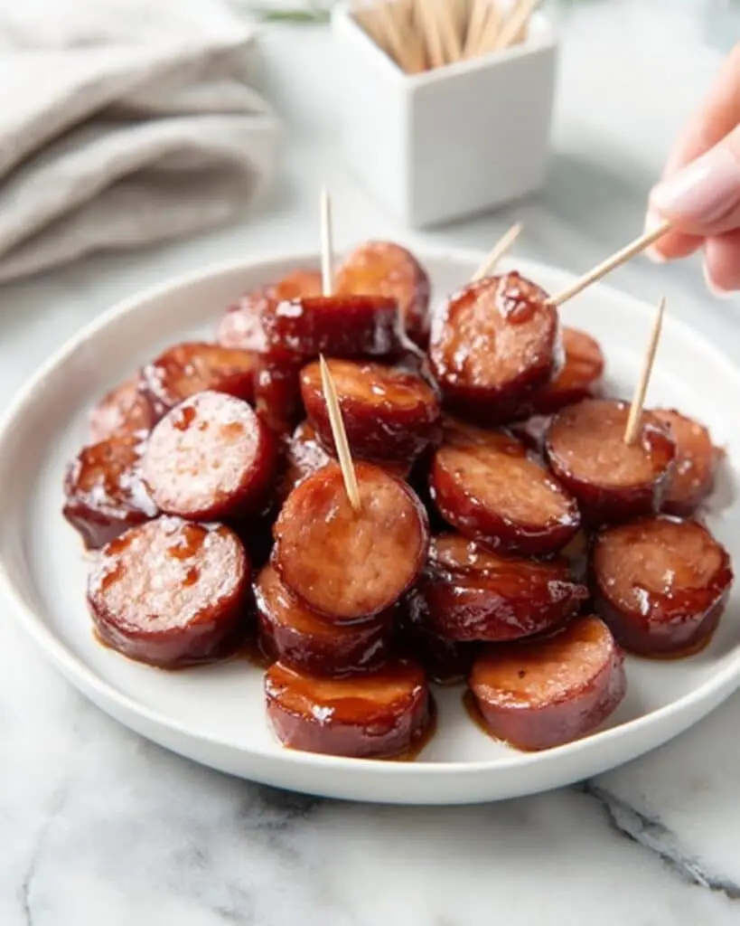 BBQ Smoked Sausage Bites Recipe
