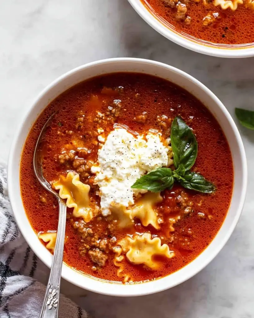 Lasagna Soup Recipe
