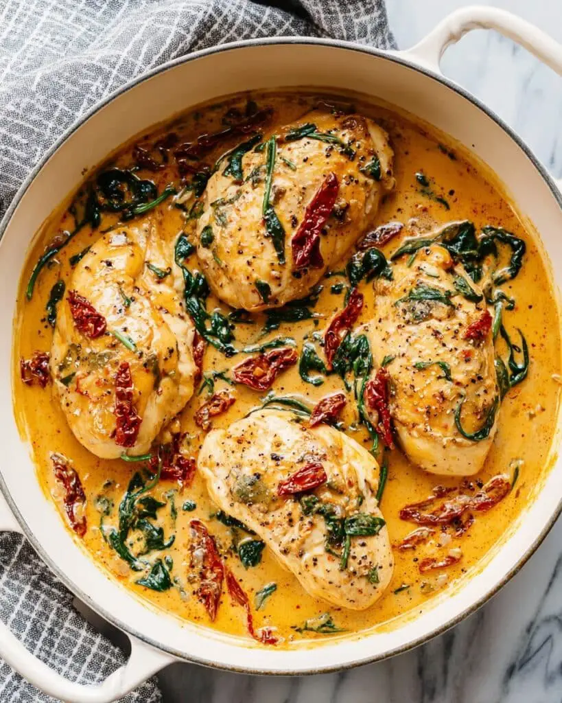 Creamy Tuscan Chicken Recipe