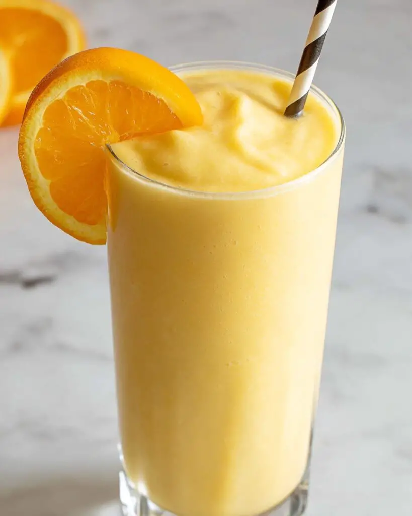 Creamy Orange Julius Smoothie Recipe