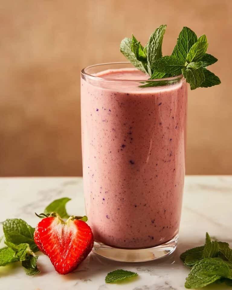 Ultimate Healthy Breakfast Smoothie with Protein, Fiber, and Essential Vitamins Recipe