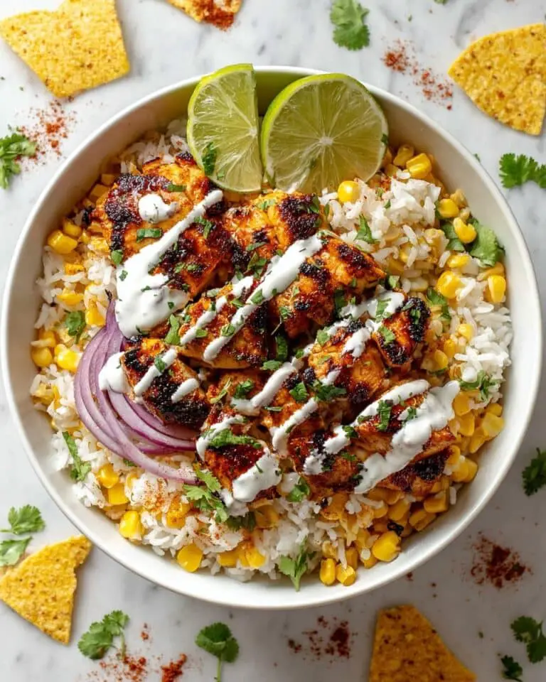Easy Street Corn Chicken Rice Bowl Recipe