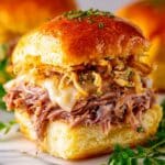Easy French Dip Sliders Recipe