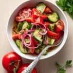 Marinated Tomato and Cucumber Salad Recipe