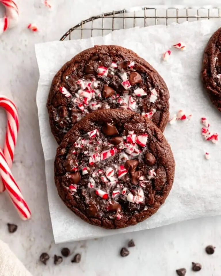 Vegan Chocolate Peppermint Cookies Recipe