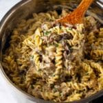 Easy Instant Pot Beef Stroganoff Recipe