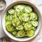 Asian Cucumber Sesame Salad Recipe