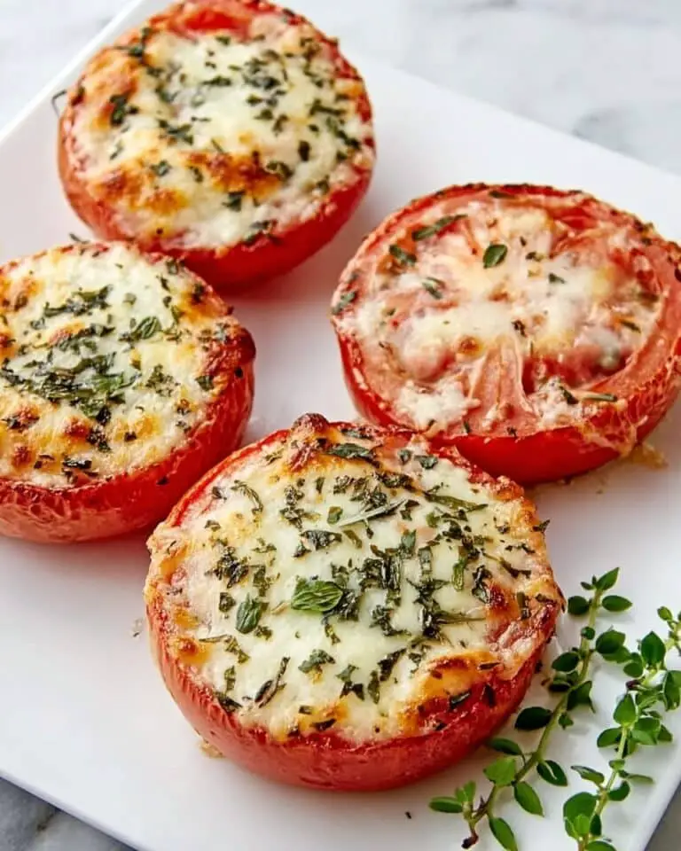 Baked Parmesan Tomatoes Recipe