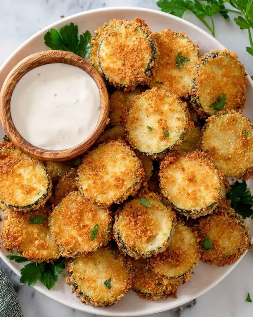 Fried Zucchini Slices Recipe