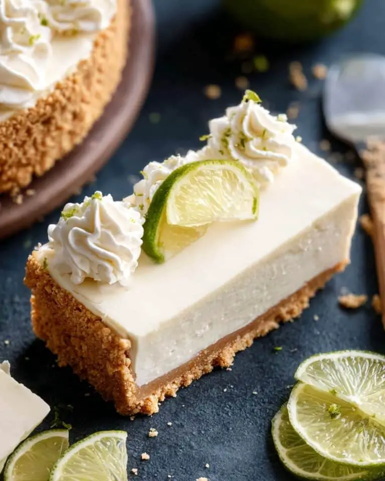 No Bake Key Lime Cheesecake Bars Recipe