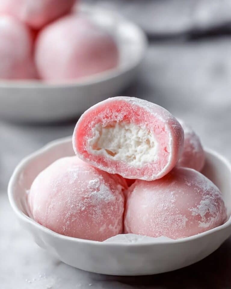 Moist and Chewy Mochi Ice Cream Bites Recipe