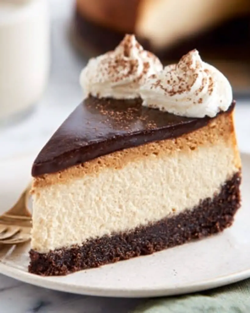 Kahlua Coffee Brownie Cheesecake Recipe