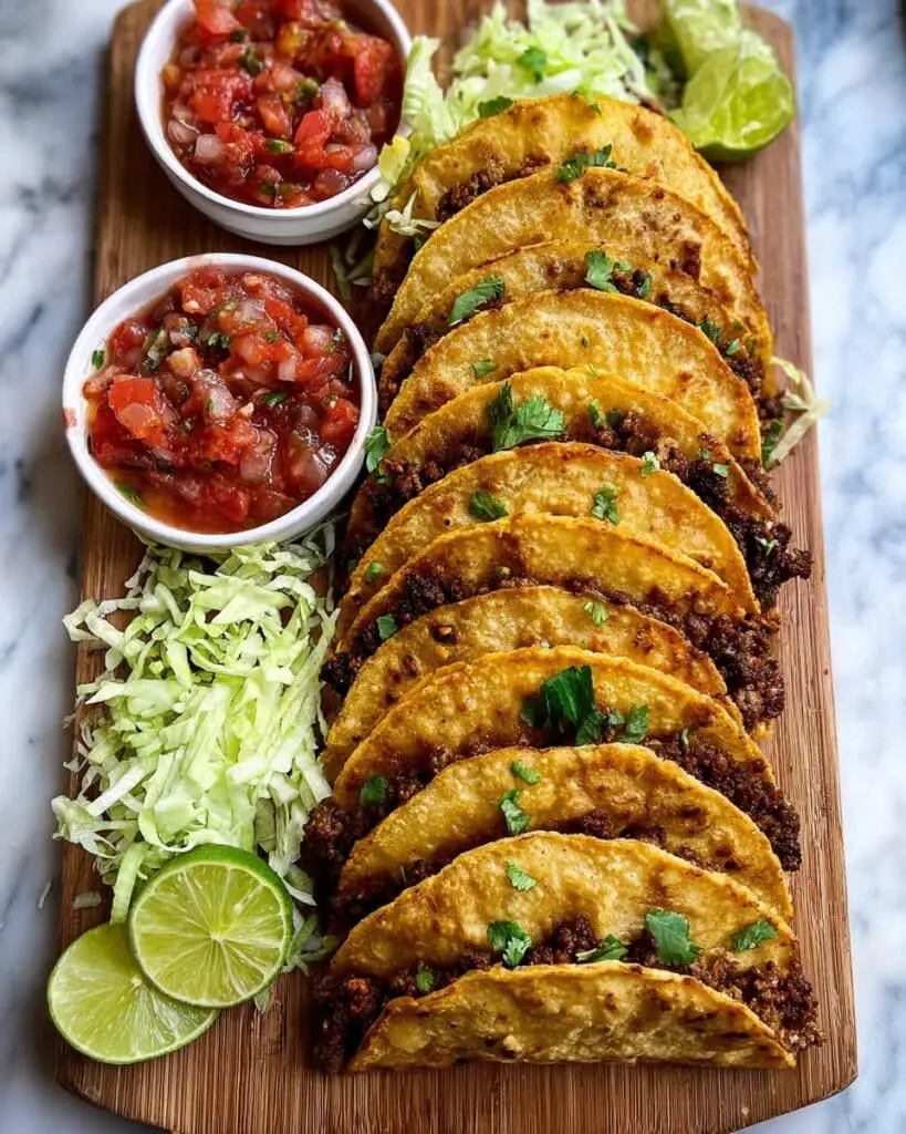 Easy Healthy Baked Ground Beef Tacos Recipe