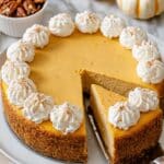 Keto Pumpkin Cheesecake (Best Ever! So Creamy) Recipe