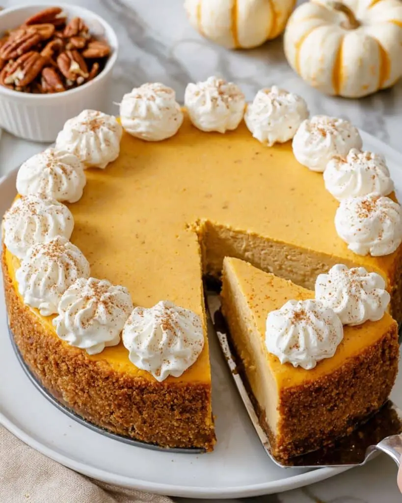 Keto Pumpkin Cheesecake (Best Ever! So Creamy) Recipe
