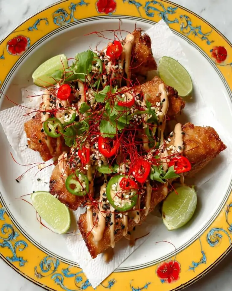 Crab Rangoon Taquitos with Sweet Chili Honey Recipe