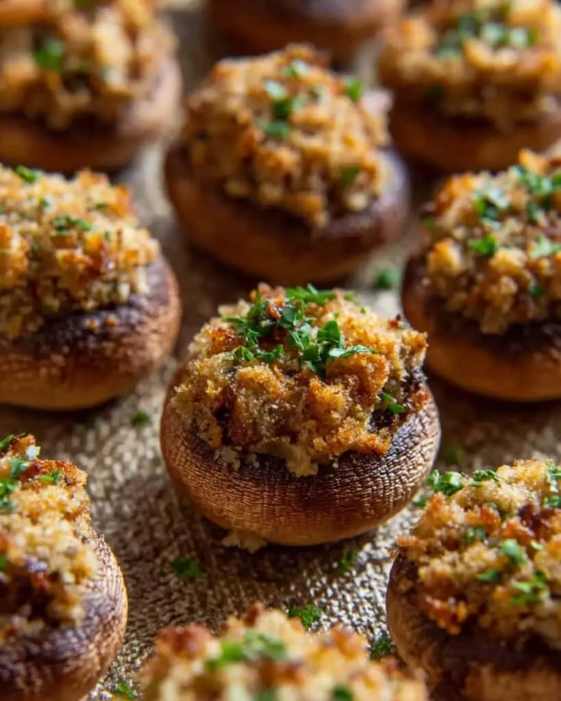 Sausage Stuffed Mushrooms Recipe