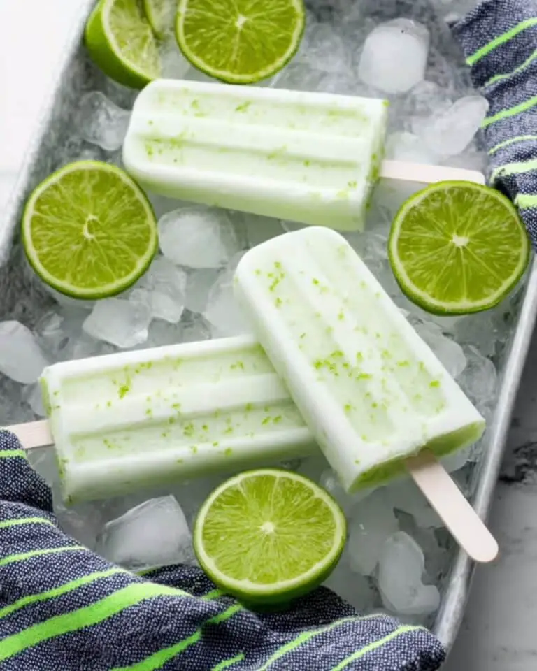 Coconut Lime Popsicles Recipe