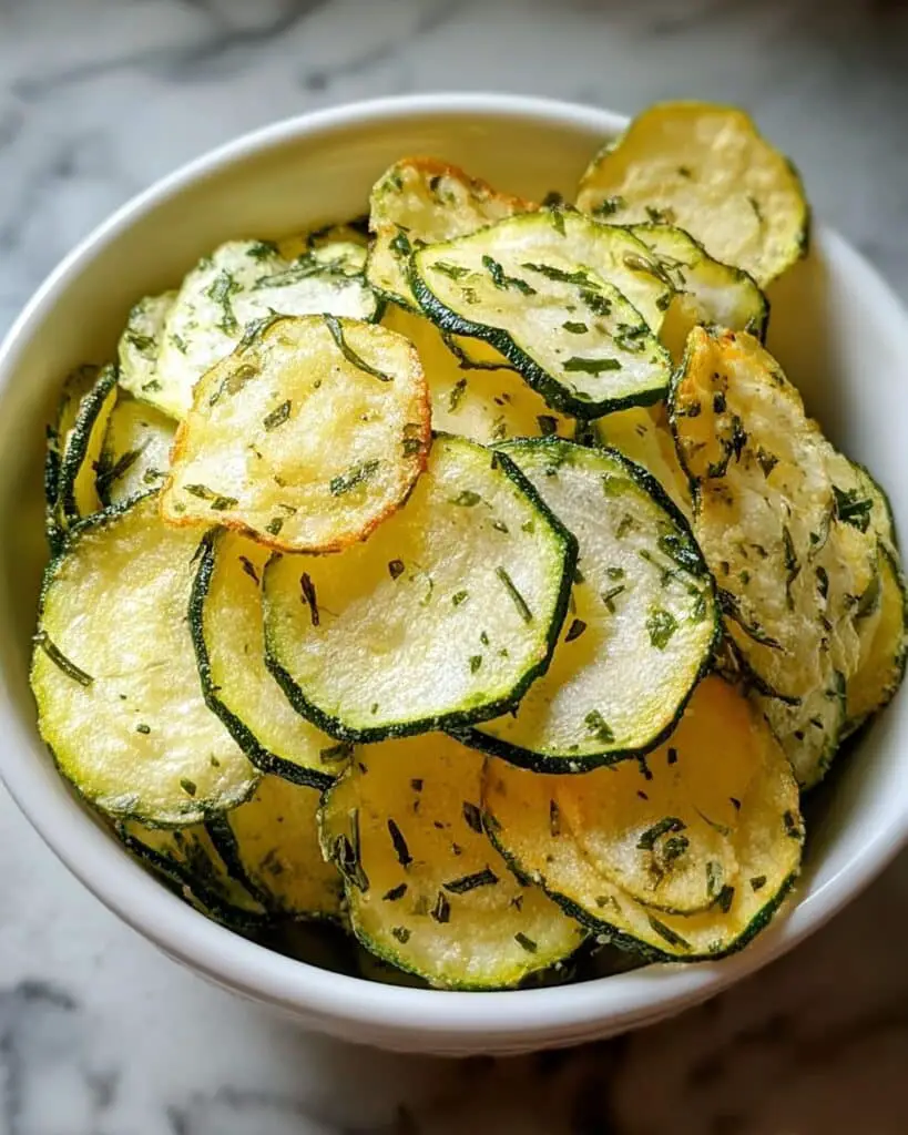Crunchy Ranch Cucumber Chips Recipe