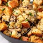 Slow Cooker Stuffing with Oven Method Recipe