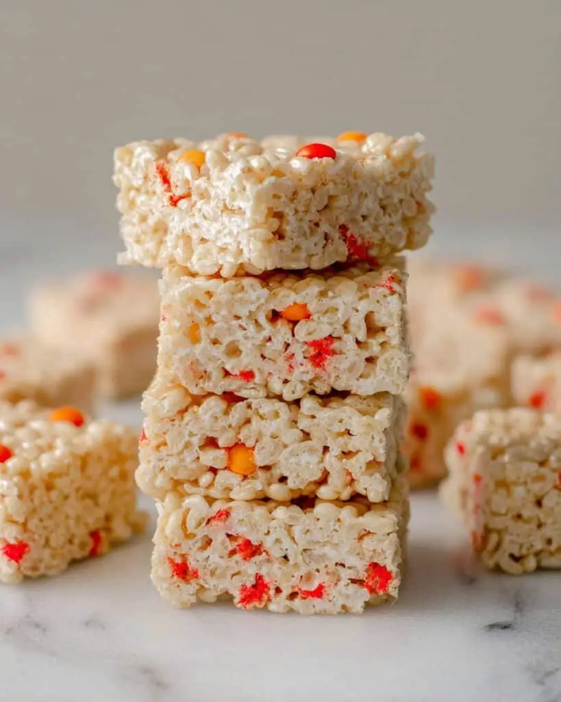 Candy Corn Rice Krispie Treats Recipe