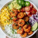 Fiesta Shrimp Rice Bowl Recipe