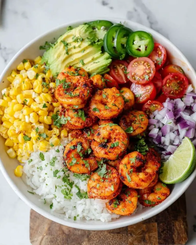 Fiesta Shrimp Rice Bowl Recipe