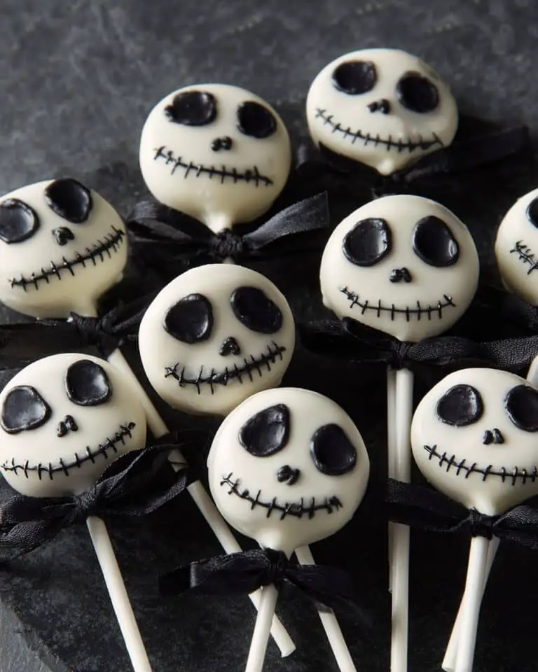 Jack Skellington Oreo Pops Recipe
