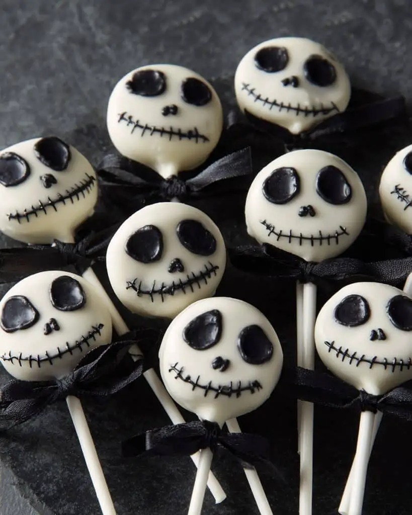 Jack Skellington Oreo Pops Recipe