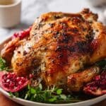 Crispy Skin Slow Cooker Turkey with Homemade Gravy Recipe