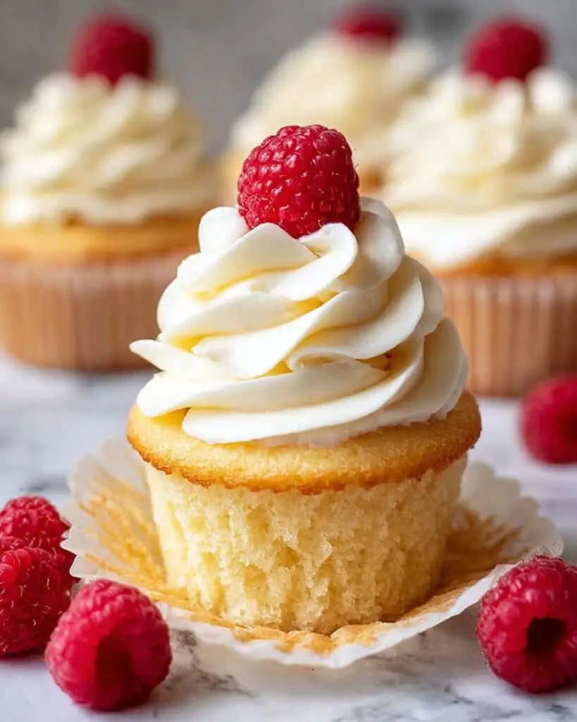 Vanilla Cupcakes – stays moist 4 days!! Recipe