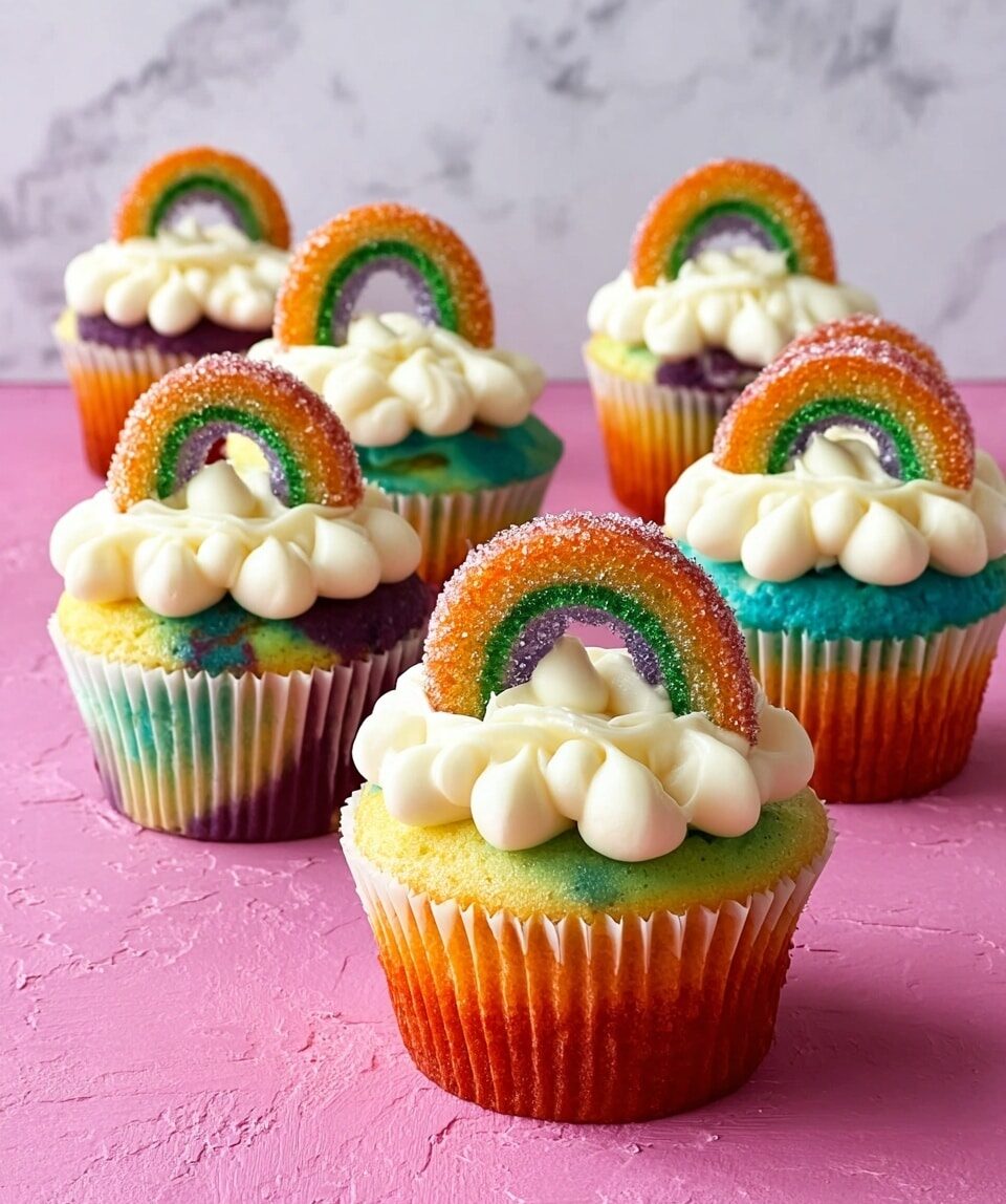 Easy Rainbow Cupcakes Recipe 5 Easy Rainbow Cupcakes Recipe